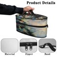thumbnail image 5 of HELLHERO Snowman Christmas Tree Pattern Iron Storage Case Polyester with Zipper Handle Durable, Bag Only, 5 of 6