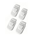 thumbnail image 1 of 4 Piezas Pestillos de Puerta A Prueba de Niños para Dormitorios, Cerradura de Puerta Portátil Sin Taladrar para Seguridad de Bebés, Niños y Mascotas, 1 of 1