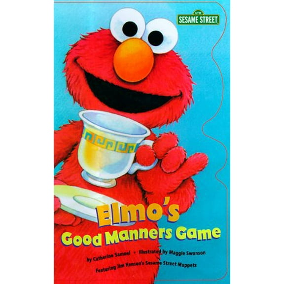 Pre-Owned Elmo's Good Manners Game (Sesame Street), 9780375804137, 0375804137, Paperback, Board Book edition