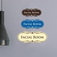 thumbnail image 2 of Designer Facial Room Sign (Brushed Gold) - Medium, 2 of 5