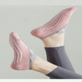 thumbnail image 2 of DEELLEEO Professional Adhesive Yoga Socks For Women With An Open Back Design. These Yoga Socks Have Five Fingers And Split Toes  Making Them Perfect For Pilates And Yoga Practices. They A, 2 of 6