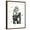 Brown Frame, variant on Art.com Picasso Portrait. Vector Illustration. Mosaic RGB Style Art Print by iku4, 24" x 32"