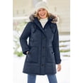 thumbnail image 4 of Woman Within Plus Size Heathered Down Puffer Coat, 4 of 5