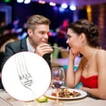 thumbnail image 4 of Tenedor y cuchara grabados I Forking Love You Tenedor de cena de acero inoxidable Carta personalizada Tenedor y cuchara grabados Regalo divertido único, 4 of 8
