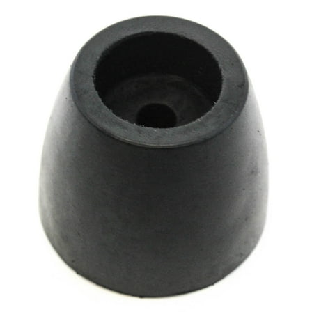 Red Hound Auto Rubber Bumper for Trailer Compatible with Ramp Door Truck 2 Inches Thick Cone Replacement Cargo Stop