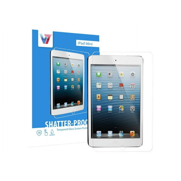 V7 PS500-IPDMNTPG-3N V7 Shatter-proof Tempered Glass Screen Protector - iPad mini