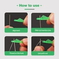 thumbnail image 4 of Fish Mouth Sewing Machine Needle Threader, Automatic Sewing Needle Threader Fish Type Needle Threader, Quick Sewing Machine Loop Easy Selfthread Needle Threaders Tool, 4 of 13