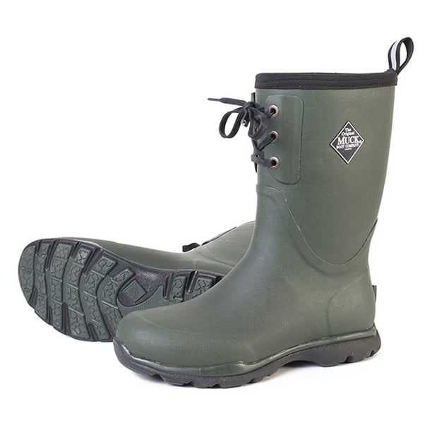 Muck Boot Company - Muck Boots Arctic Excursion Mid Lace-Up Green Men's ...