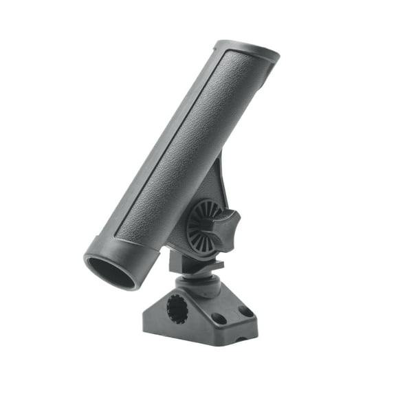Extreme Max 3006.8627 Adjustable Fishing Rod Holder for Kayaks with Rotating Fixed Mount