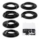 thumbnail image 1 of Manguera de vacío de silicona Unique Bargains 130PSI Presión máxima Línea de vacío automotriz Negra con conector de vacío 1 juego 10Ft 3/4/5/6/8/10mm ID Grosor de 2.5mm, 1 of 7