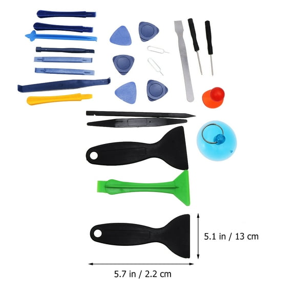 25 PCS Phone Screen Opening Tool Mobile Repair Electronic Disassemble Set Piece Kit Computer