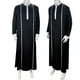 thumbnail image 4 of Túnica musulmana árabe blanca para hombre, Jubba Thobe, manga larga, caftán abaya islámico paquistaní para hombre, ropa holgada con cuello alto, 4 of 4