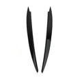 thumbnail image 4 of Front Headlight Eyelid Eyebrow Cover Trim Black fit VW Golf MK7 Golf R GTI GTD, 4 of 5