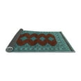 thumbnail image 2 of Ahgly Company Indoor Round Persian Light Blue Traditional Area Rugs, 5' Round, 2 of 4