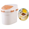 thumbnail image 4 of Caja de almacenamiento de alimentos para perros y gatos Sunnimix Naranja L, 4 of 8