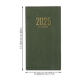 thumbnail image 2 of Masteelf Convenient Daily Planner Notepad for Writing in Green PU and Paper Perfect for Travelers and Teachers Size, 2 of 8