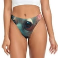 thumbnail image 1 of Fotbe Cute Flower Chihuahua Puppy Tanga Sin Costuras para Mujer con Estampado – Panties Invisibles, Transpirables y Cómodos para Uso Diario-X-Large, 1 of 6