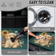 thumbnail image 5 of DISNIMO Universal Car Trunk Mat All Weather Heavy Duty Cargo Liner Floor Mat Non-Slip Scratch-Proof Pet Cargo Cover Suitable for Most Car Models, Golden Retriever Sunflower Print, 5 of 7
