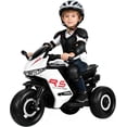 thumbnail image 1 of Moto Electrica Infantil Niño, Triciclo con Modo de Retroceso, Carro Electrico Niño Montable con Luz Led y Musica, Autonomía de 60 Minutos, Velocidad Máxima 4KM/H, 1 of 6