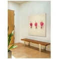thumbnail image 4 of Marmont Hill "Chevron Hearts" by Robert Dickinson Painting Print on Canvas, 4 of 7