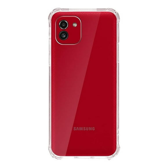 Funda Para Galaxy A03 Kiosla Hard Shell Compatible Con Carga Inalámbrica Transparente Kiosla Hard Shell