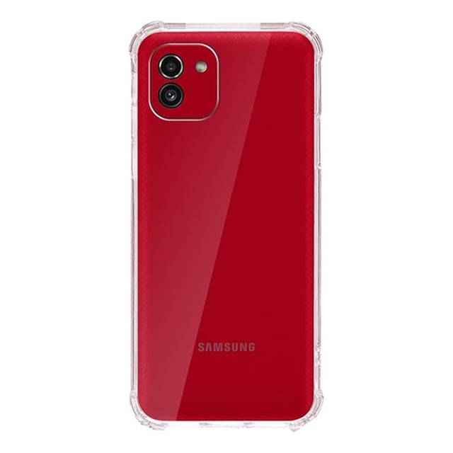 Funda Para Galaxy A03 Kiosla Hard Shell Compatible Con Carga Inalámbrica Transparente Kiosla Hard Shell