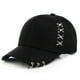 thumbnail image 4 of Kpop Hat Piercing Ring Baseball Adjustable Cap Hip Hop Snapback Cap Fashion1 Pc, 4 of 4