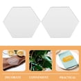 thumbnail image 3 of 20 Pieces Acrylic Name Tags and Business Cards, Blank Place Cards for Weddings, Events, and Table Settings, 3 of 6