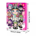 thumbnail image 5 of Labubu-caja de Navidad y Halloween de 24 días, calendario de Adviento sorpresa con cuenta atrás, juguetes modelo de PVC, decoración de muñecas, regalo para niños, 5 of 5