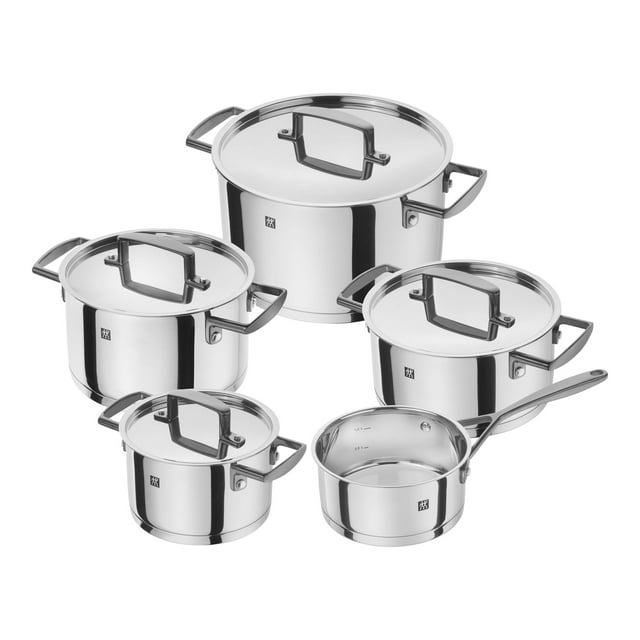 ZWILLING Ensemble de Casseroles Bellasera 9 Pcs en Acier Inoxydable 18/10
