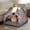 A, variant on Cat Bed Tents Dog House Indoor Outdoor, Lace Mesh Breathable Windows Door Curtains Removable Portable Nest, Portable Breathable Indoor Outdoor Cat Dog Bed, Mosquito-Proof and Breathable