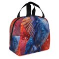 thumbnail image 2 of Sikiie Vibrant Hummingbird Watercolor Art Lunch Bag for Women & Men Adult Insulated Lunch Box, Food Lunch Containers Lunch Tote Bags for Work, Travel, Outdoor, 2 of 8
