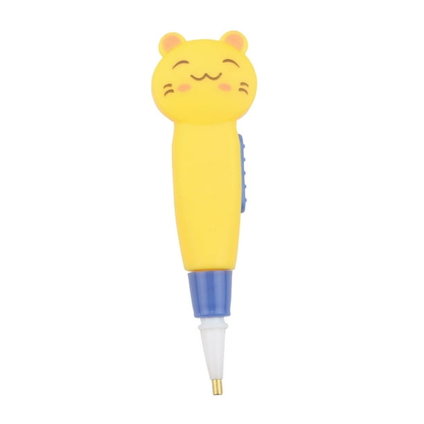 Matsuzay Bolígrafo de pintura de cristal portátil con forma de Animal lindo para niños, lápiz de dibujo alimentado por batería, accesorios Artesanía