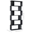 thumbnail image 3 of vidaXL Book Cabinet Room Divider Bookshelf Standing Shelves Engineered Wood, 3 of 41