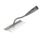 thumbnail image 5 of Rastrillo desmalezador de metal resistente para jardín, herramienta para cultivar, labrar tierra, parterres y jardines. 8 dientes, 5 of 8