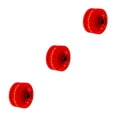 thumbnail image 1 of Toystoory Light Up Quad Roller Ruedas de skate impermeables que reducen la fricción Rueda de doble liviana Alta dureza al aire libre Rojo Type1 NO1, 1 of 6