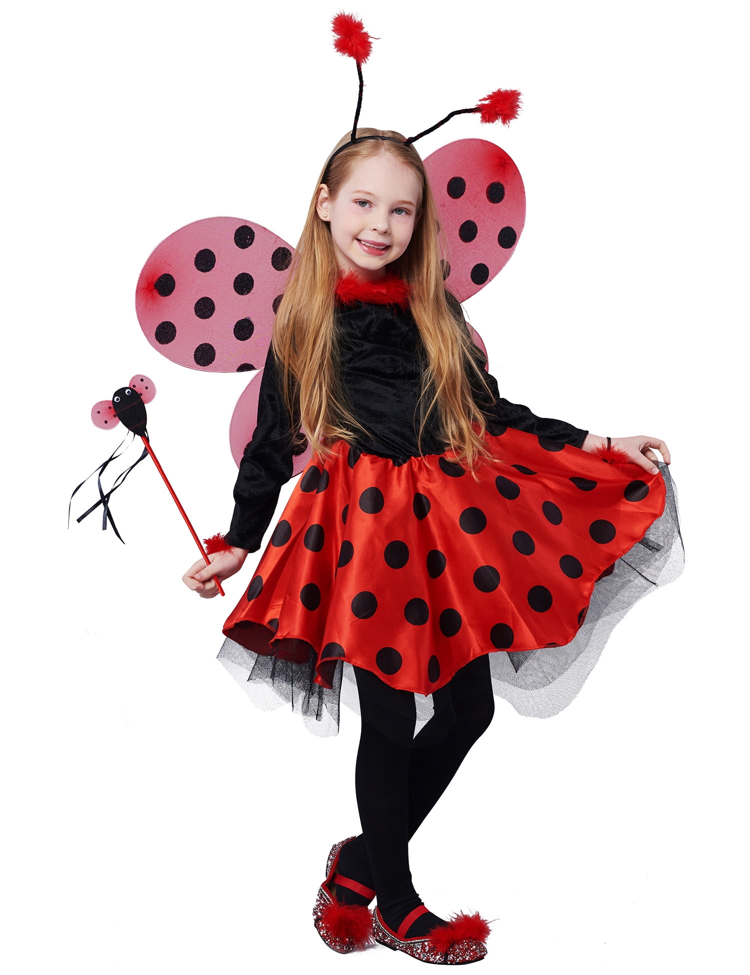 World Book Day Kids Girls Miraculous Ladybug Cosplay Costume Fancy Dress Party