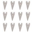 thumbnail image 1 of EeaseCA 12 Pcs Clips de Bookmaker en Acier Inoxydable Clips de Bookmaker Étiquette Rétro Clips, 1 of 8