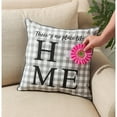 thumbnail image 5 of Evergreen 18" x 18" Square Pillow with 4 Interchangeable Icons, 5 of 9