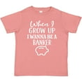 thumbnail image 3 of Inktastic Banker Future Job Boys or Girls Toddler T-Shirt, 3 of 5