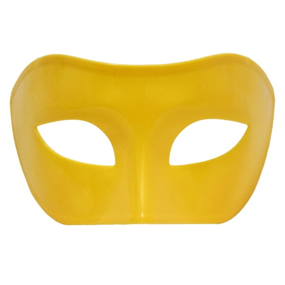 SeasonsTrading Yellow Venetian Masquerade Mask - Mardi Gras Prom Party