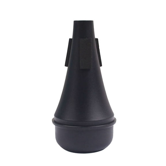 Professional Trumpet Cup Mute for Silent Practice Black Metal Fits All Trumpets