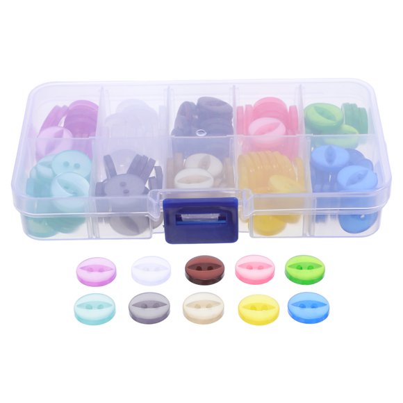 EXHUMKY Botones Para Ropa De Resina Con Único Resistente Para Manualidades Y Creativa