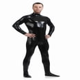 thumbnail image 4 of Gents Shiny Skin Unitard Zentai Body Halloween Traje divertido Vestidos de lujo SG Zulema Body Zentai, 4 of 6