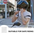 thumbnail image 5 of Uxcell Reflective Stickers, Waterproof Adhesive Night Warning Sticker High Visibility Safety Reflector Tape Strips Silver, 5 of 7