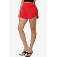 thumbnail image 4 of TheMoogan Women's PLUS High Waist Lightweight Running Shorts Brief Inner Gym Athletic Workout, 4 of 7