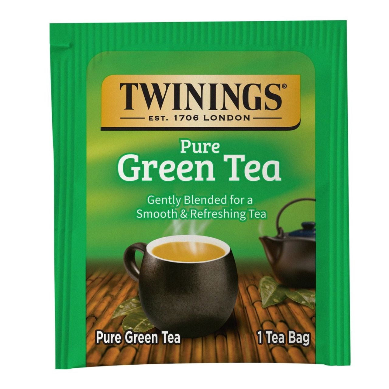 Pack of 6, Twining Tea Pure Green Tea, 1.41 oz