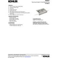 thumbnail image 4 of Kohler K-3944-1 Vault 36" Double Basin Top-Mount 18-Gauge Stainless Steel Kitchen Sink, 4 of 4