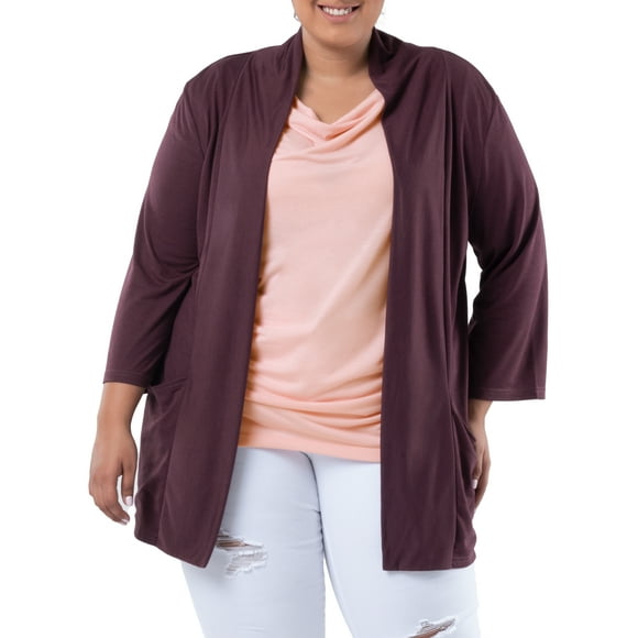 Plus Size Duster Cardigan