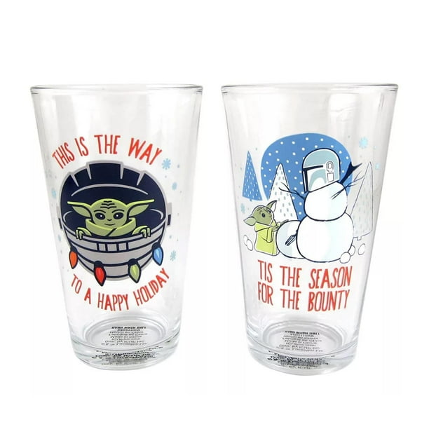 Set de vaso de pintura ICUP Star Wars Mandalorian Tis the Season 2